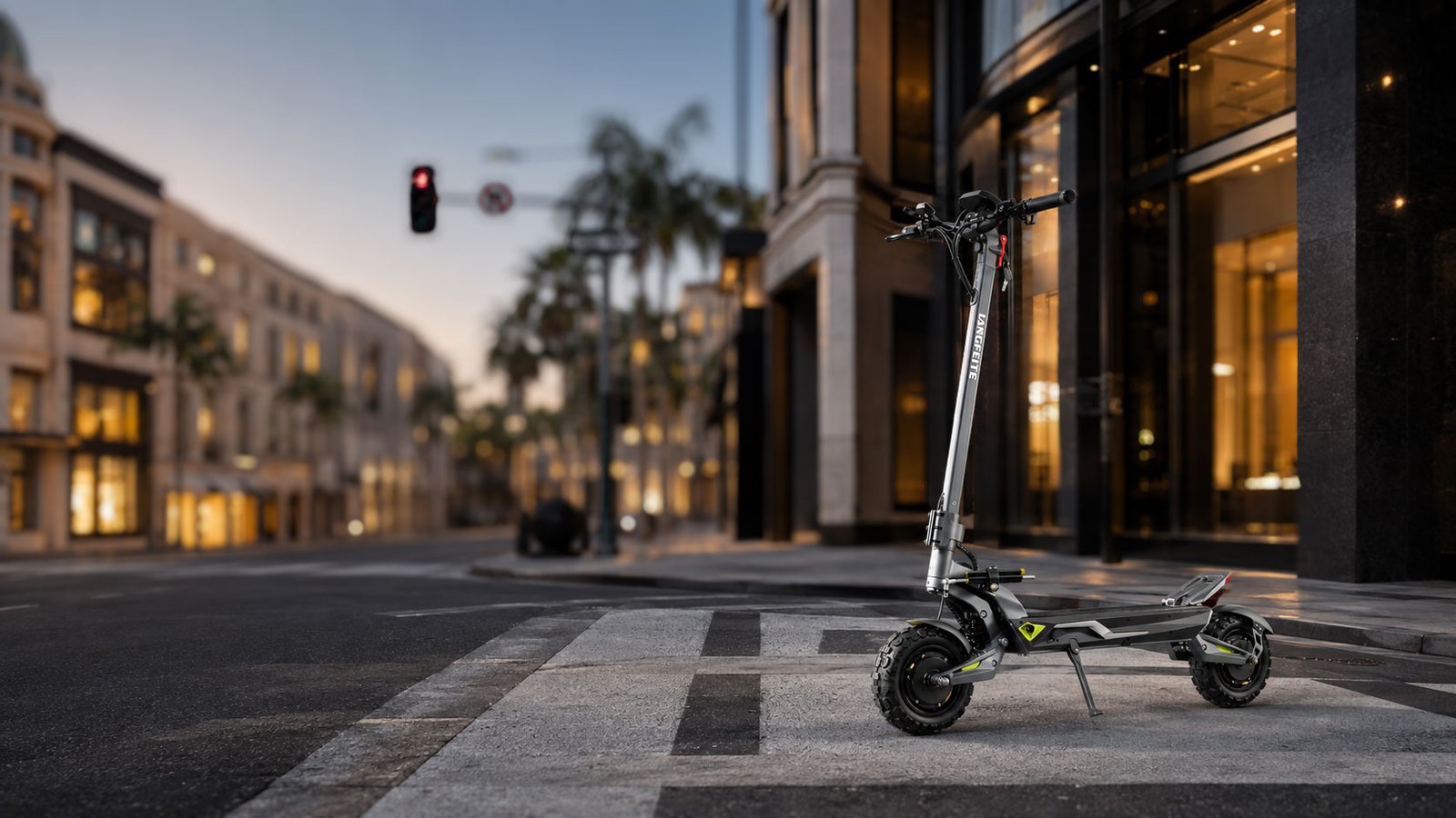 LANGFEITE C1 all-terrain electric scooter